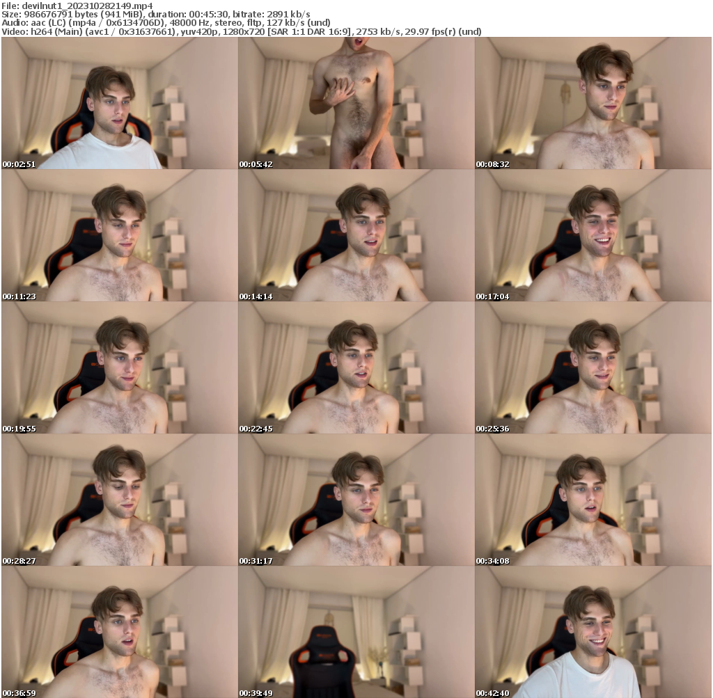 Preview thumb from devilnut1 on 2023-10-28 @ chaturbate