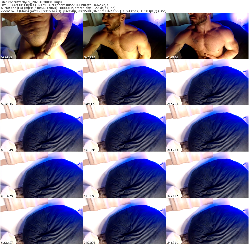Preview thumb from ironbutterfly69 on 2023-10-28 @ chaturbate