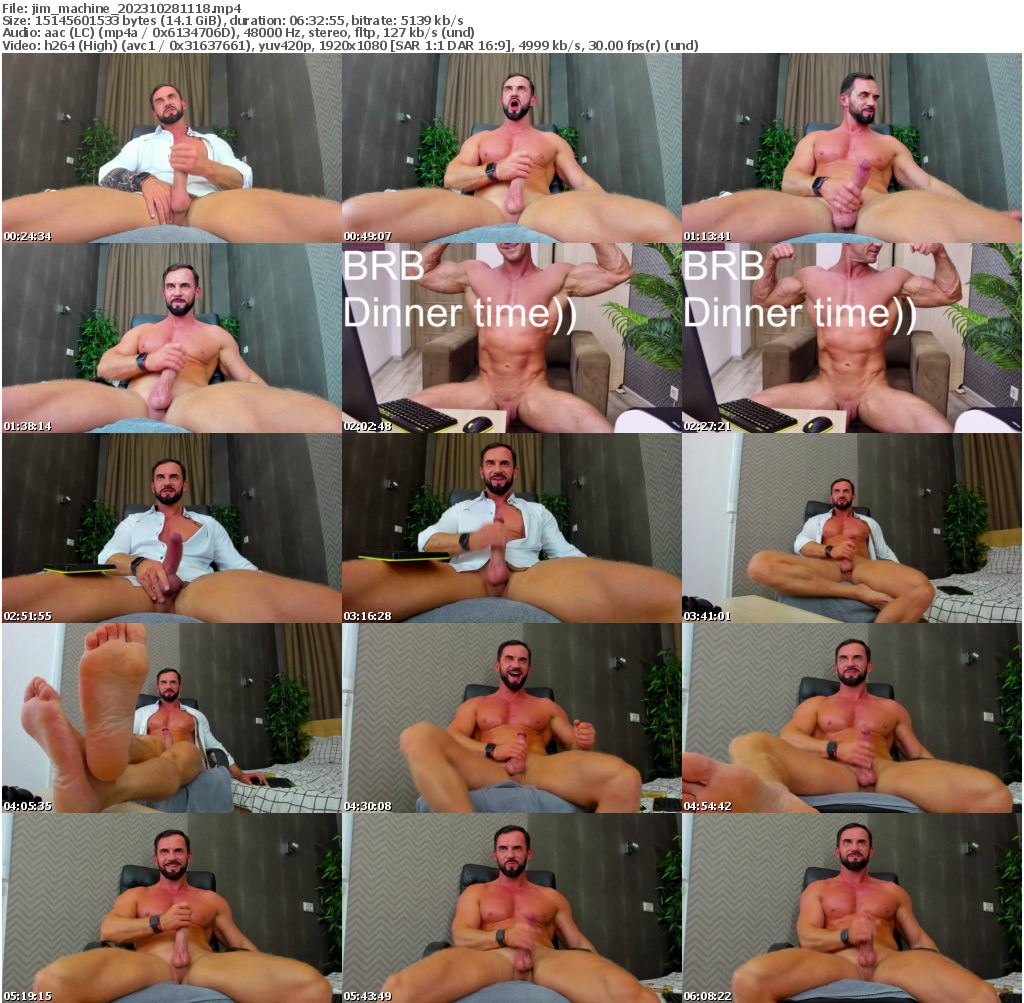 Preview thumb from jim_machine on 2023-10-28 @ chaturbate