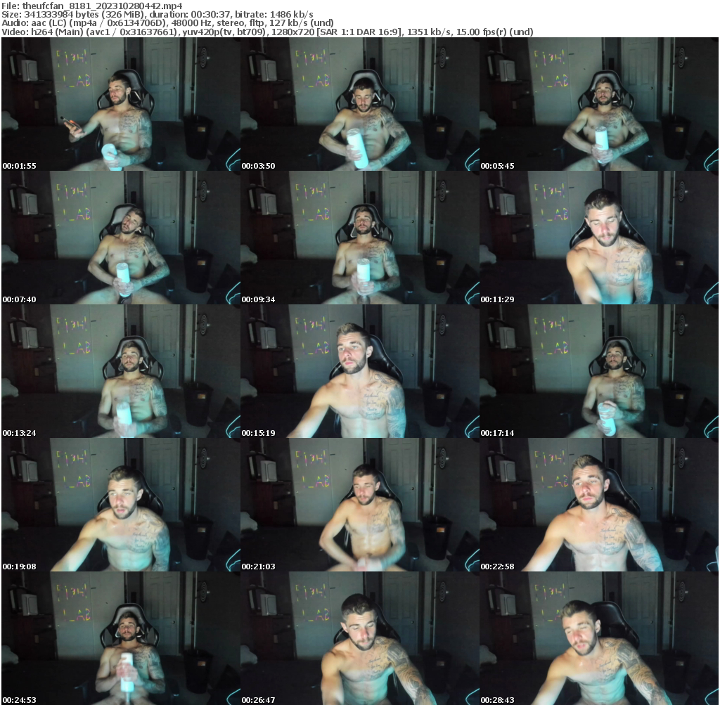 Preview thumb from theufcfan_8181 on 2023-10-28 @ chaturbate