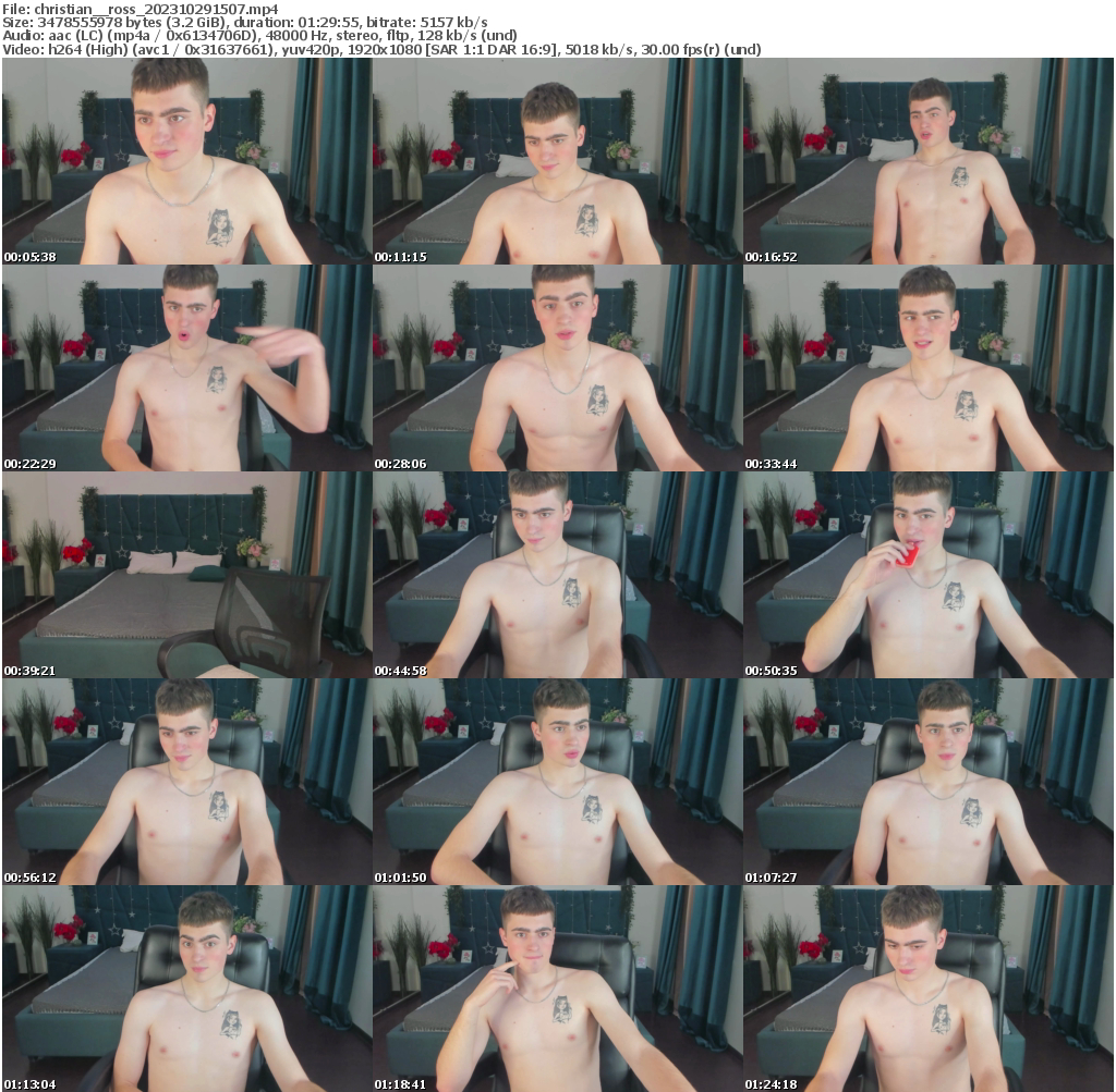 Preview thumb from christian__ross on 2023-10-29 @ chaturbate