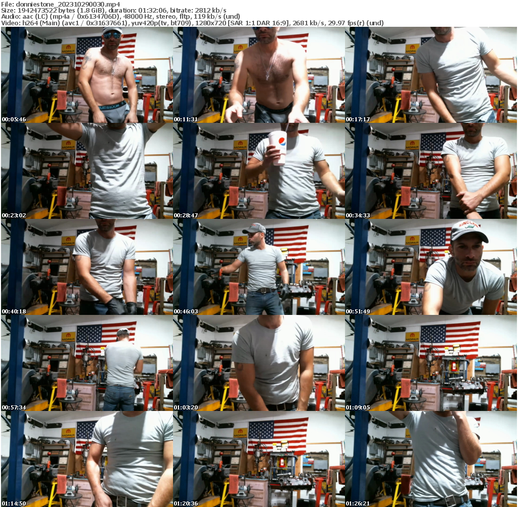 Preview thumb from donniestone on 2023-10-29 @ chaturbate