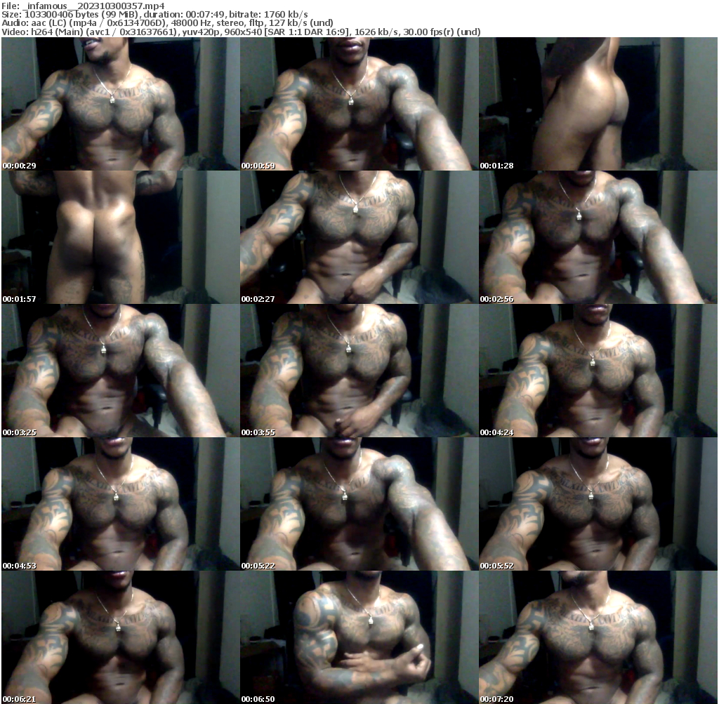 Preview thumb from _infamous_ on 2023-10-30 @ chaturbate