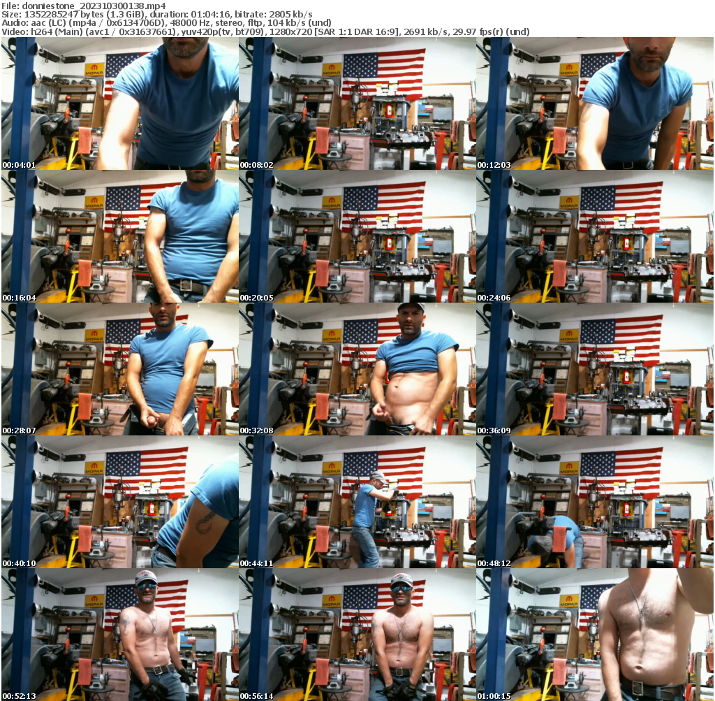 Preview thumb from donniestone on 2023-10-30 @ chaturbate