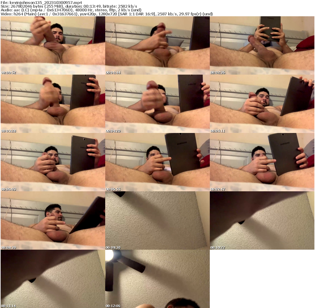 Preview thumb from kevinjohnson135 on 2023-10-30 @ chaturbate
