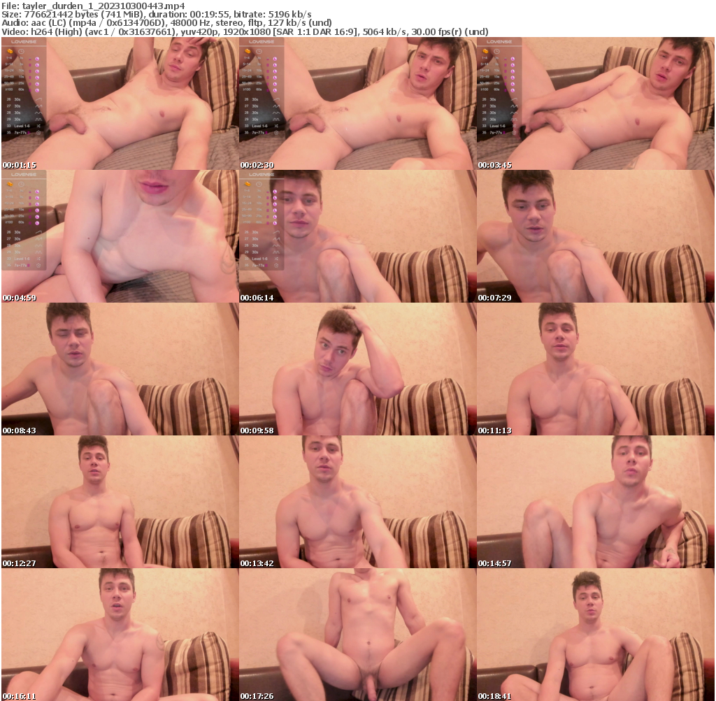 Preview thumb from tayler_durden_1 on 2023-10-30 @ chaturbate