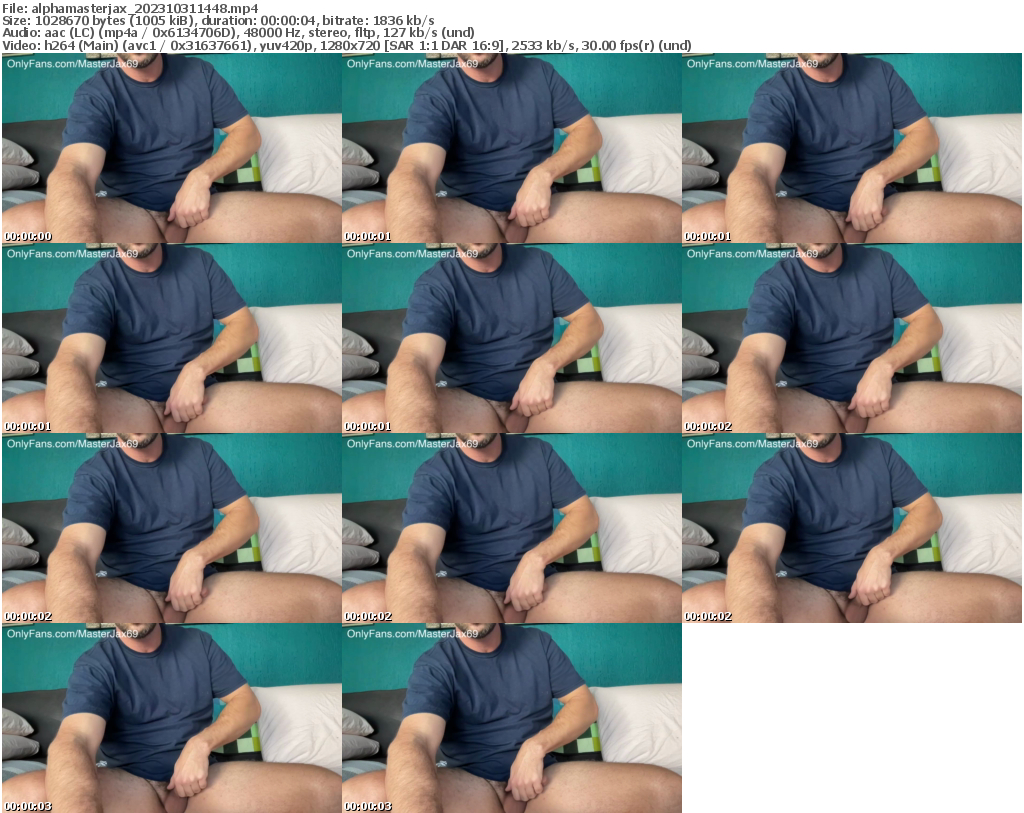 Preview thumb from alphamasterjax on 2023-10-31 @ chaturbate