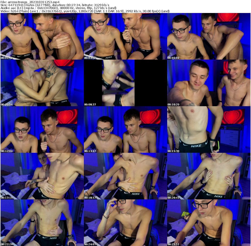 Preview thumb from arrrmstrongs on 2023-10-31 @ chaturbate