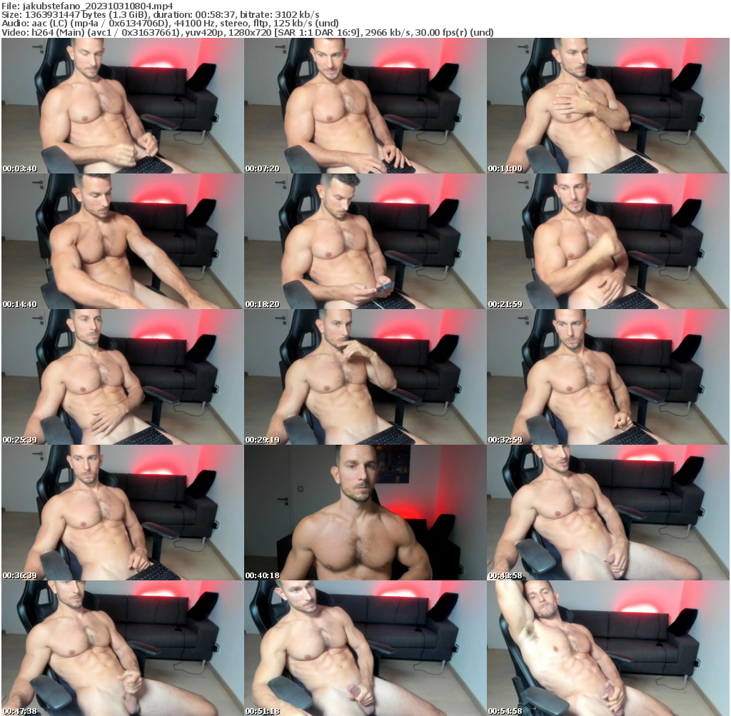 Preview thumb from jakubstefano on 2023-10-31 @ chaturbate
