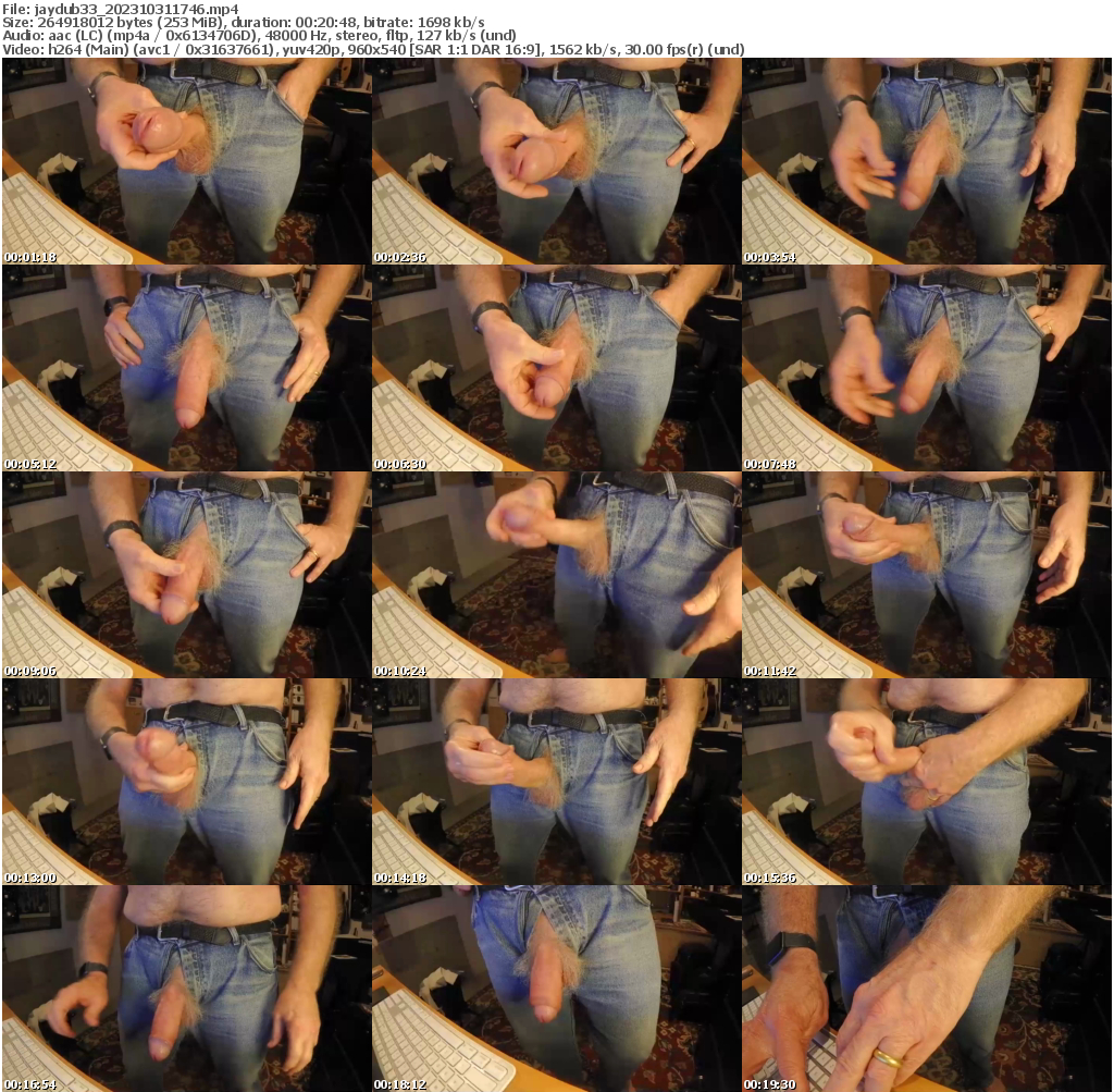 Preview thumb from jaydub33 on 2023-10-31 @ chaturbate