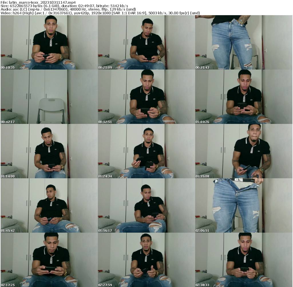 Preview thumb from latin_marco4xxx on 2023-10-31 @ chaturbate