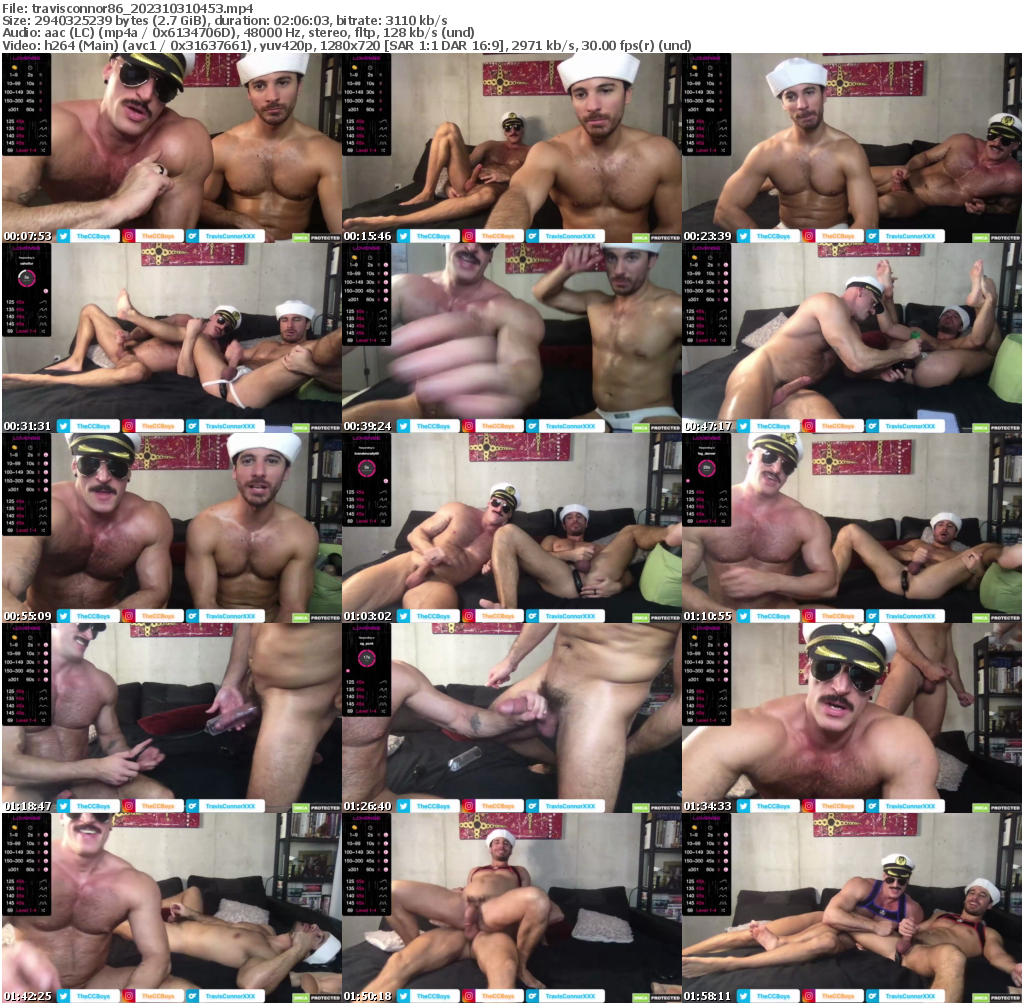 Preview thumb from travisconnor86 on 2023-10-31 @ chaturbate