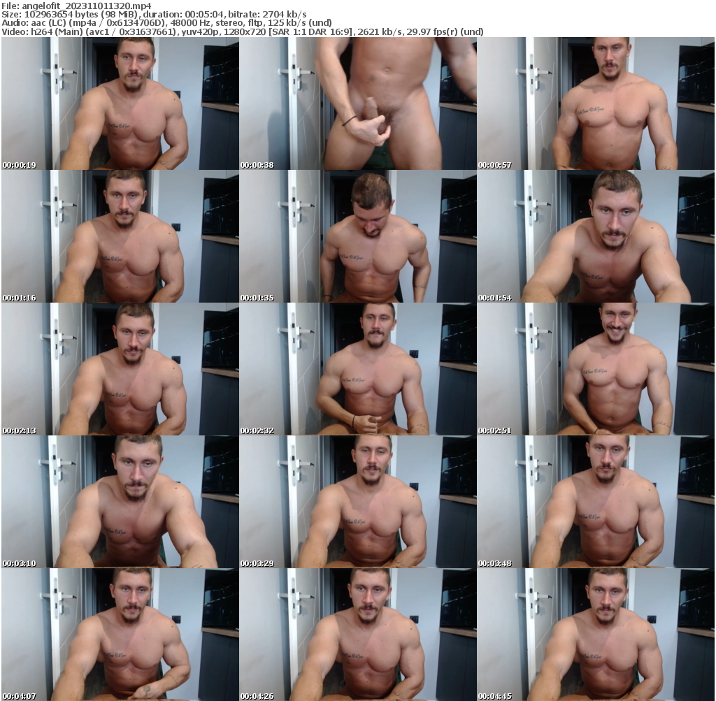 Preview thumb from angelofit on 2023-11-01 @ chaturbate