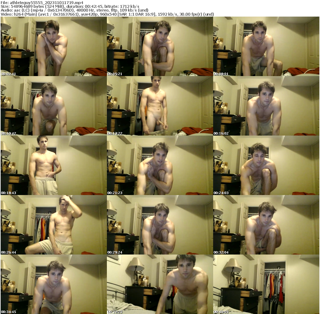 Preview thumb from athleteguy55555 on 2023-11-01 @ chaturbate