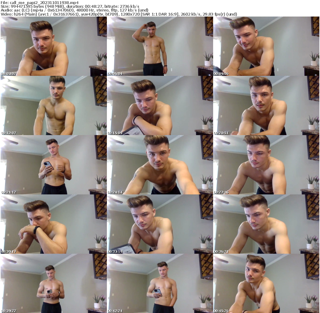 Preview thumb from call_me_papi2 on 2023-11-01 @ chaturbate