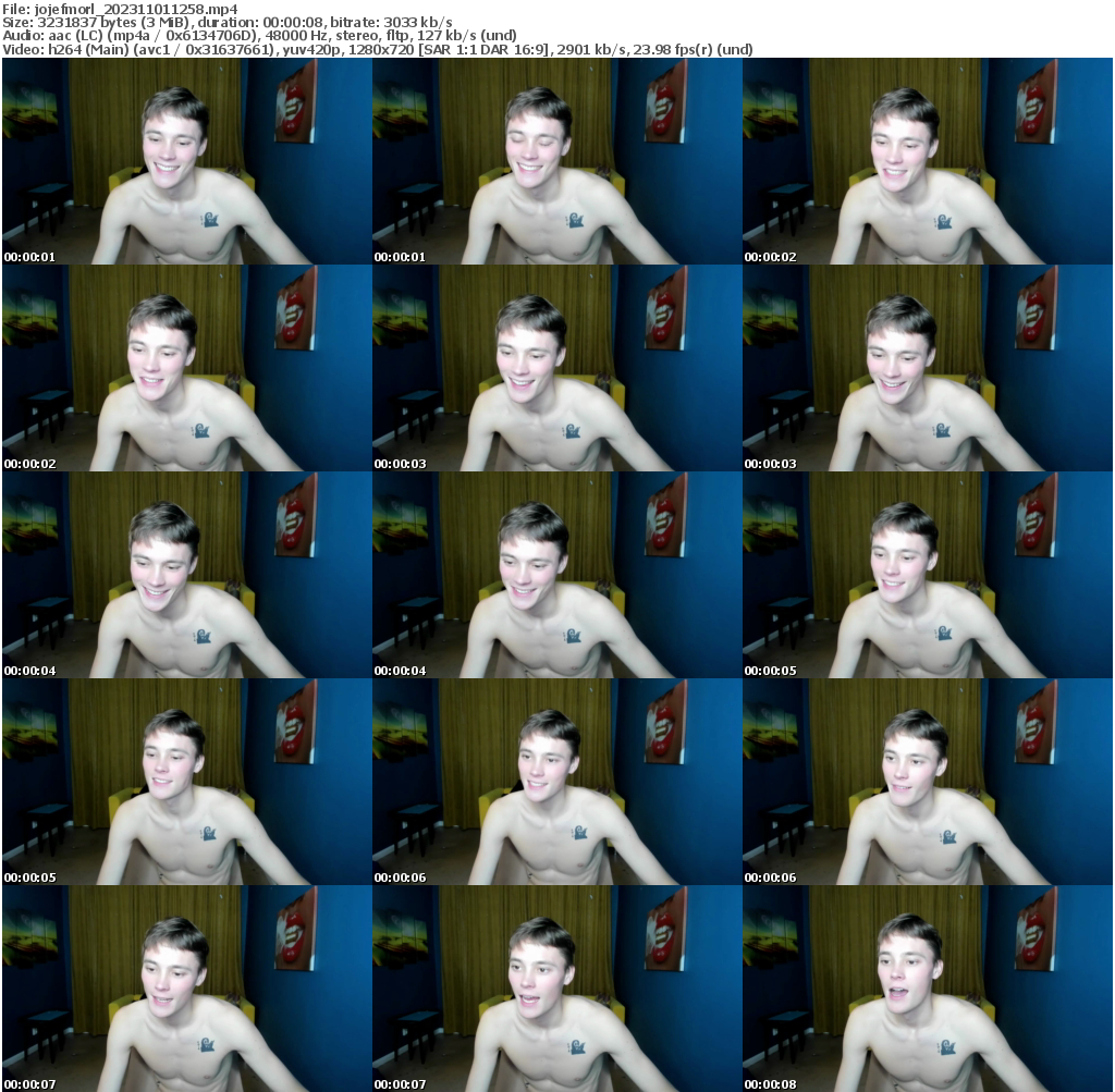 Preview thumb from jojefmorl on 2023-11-01 @ chaturbate