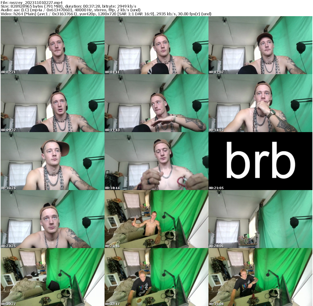 Preview thumb from nezzey on 2023-11-01 @ chaturbate