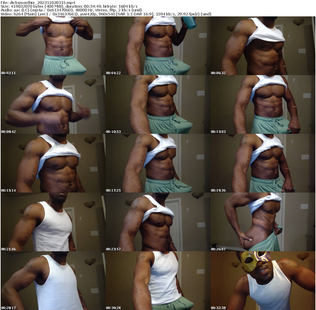 Preview thumb from dicksmoothie on 2023-11-02 @ chaturbate