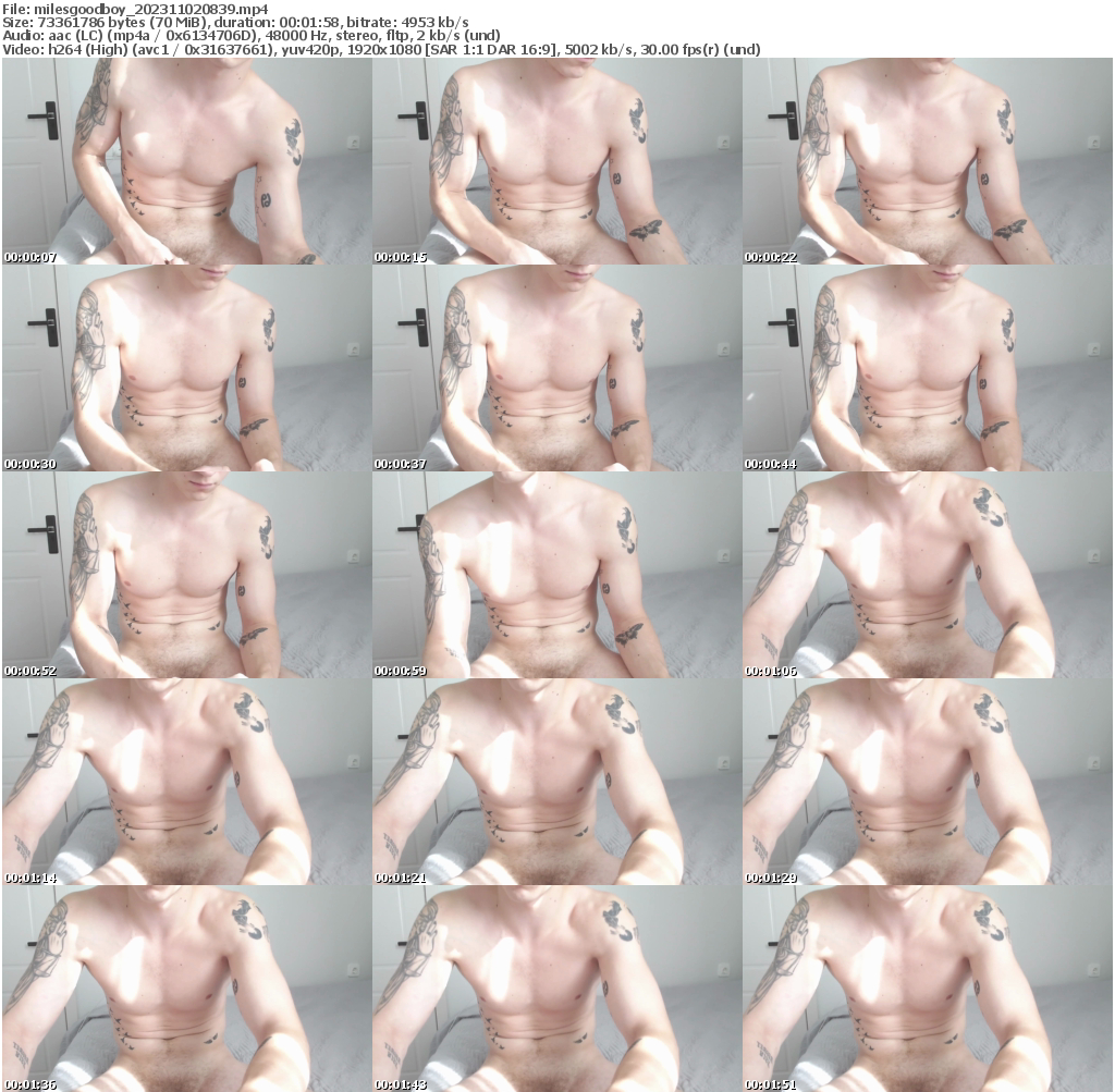 Preview thumb from milesgoodboy on 2023-11-02 @ chaturbate