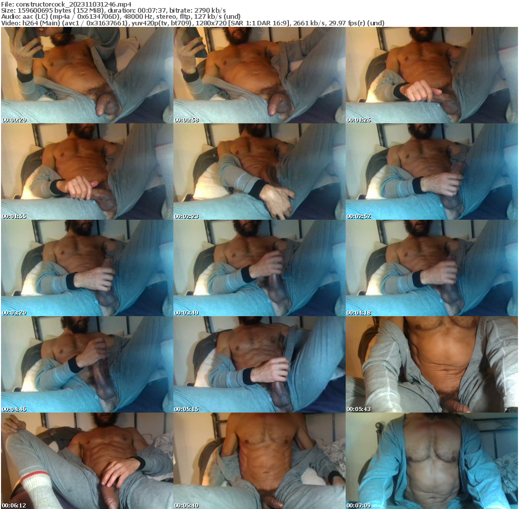 Preview thumb from constructorcock on 2023-11-03 @ chaturbate