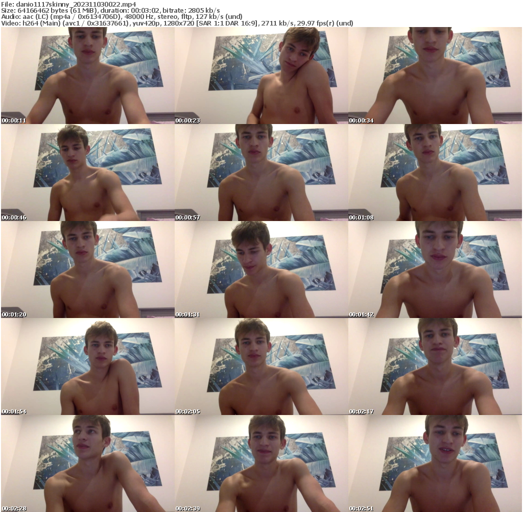 Preview thumb from danio1117skinny on 2023-11-03 @ chaturbate