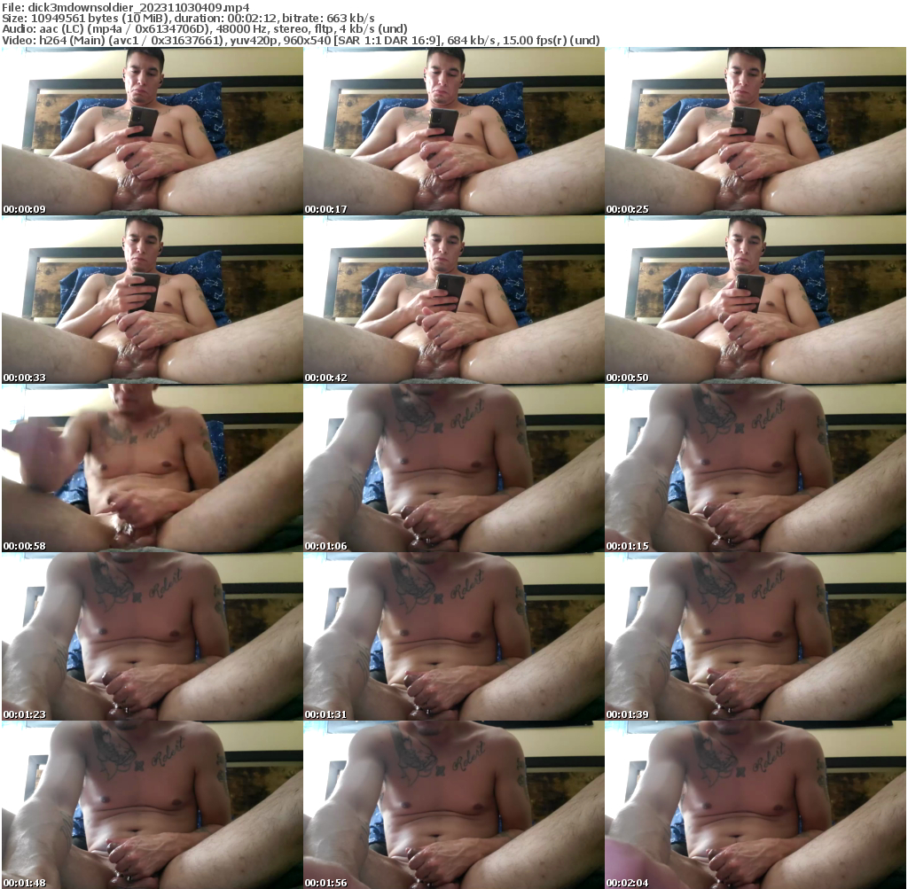Preview thumb from dick3mdownsoldier on 2023-11-03 @ chaturbate