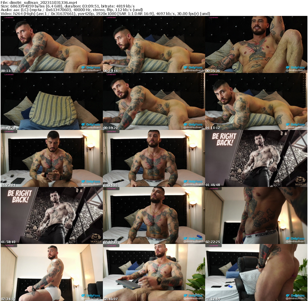 Preview thumb from dimitri_sullivan on 2023-11-03 @ chaturbate