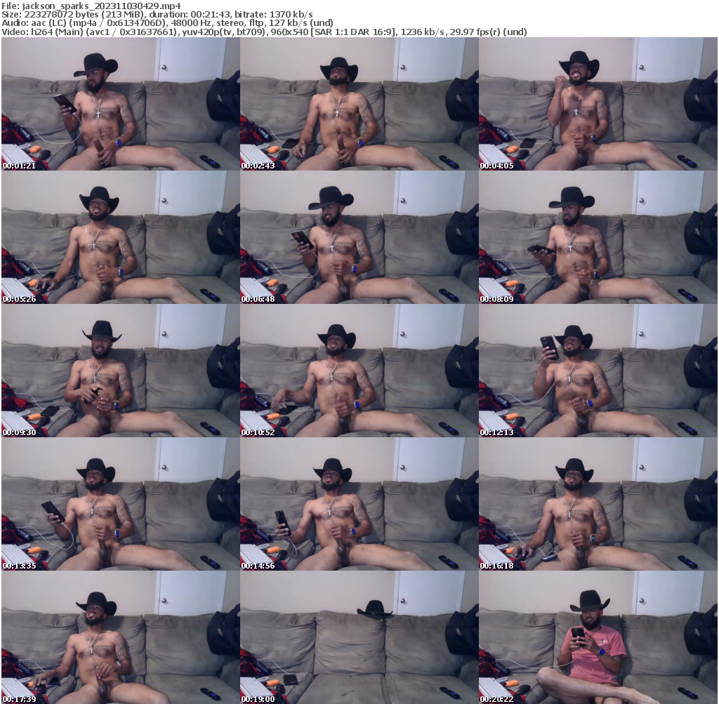 Preview thumb from jackson_sparks on 2023-11-03 @ chaturbate