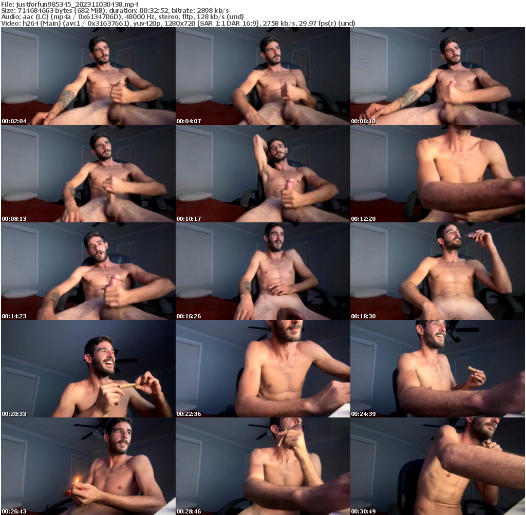 Preview thumb from justforfun985345 on 2023-11-03 @ chaturbate
