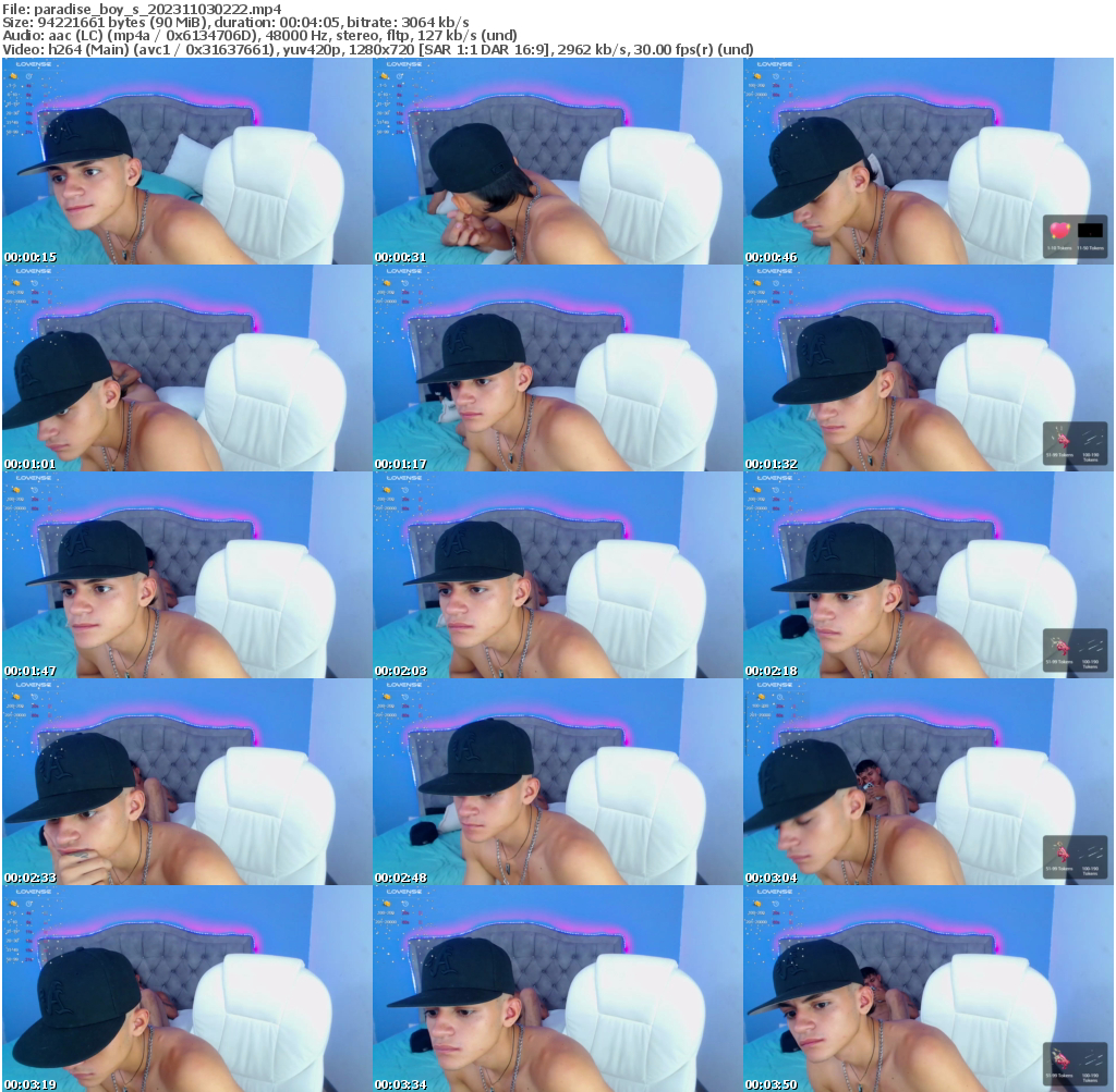 Preview thumb from paradise_boy_s on 2023-11-03 @ chaturbate
