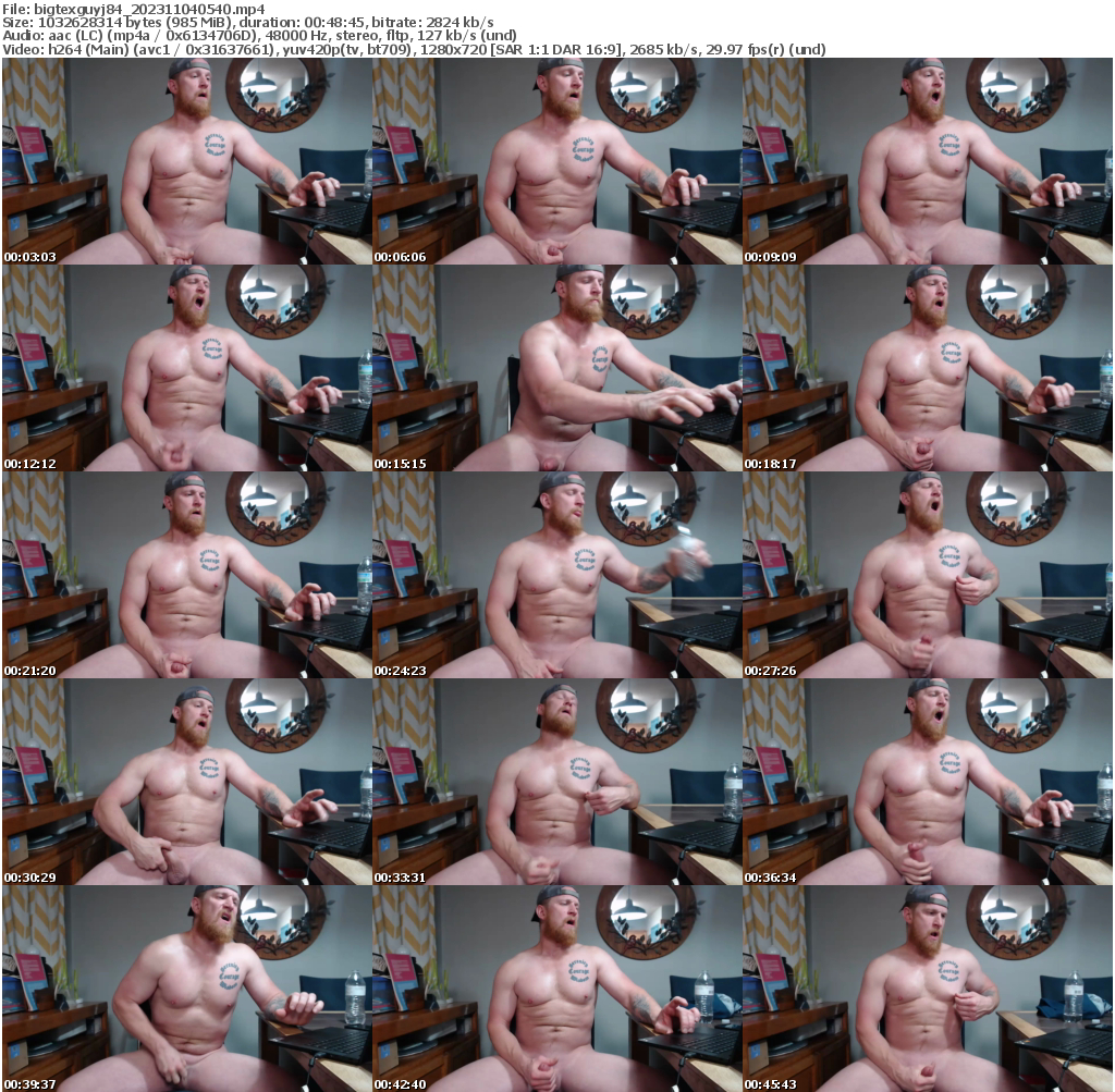Preview thumb from bigtexguyj84 on 2023-11-04 @ chaturbate