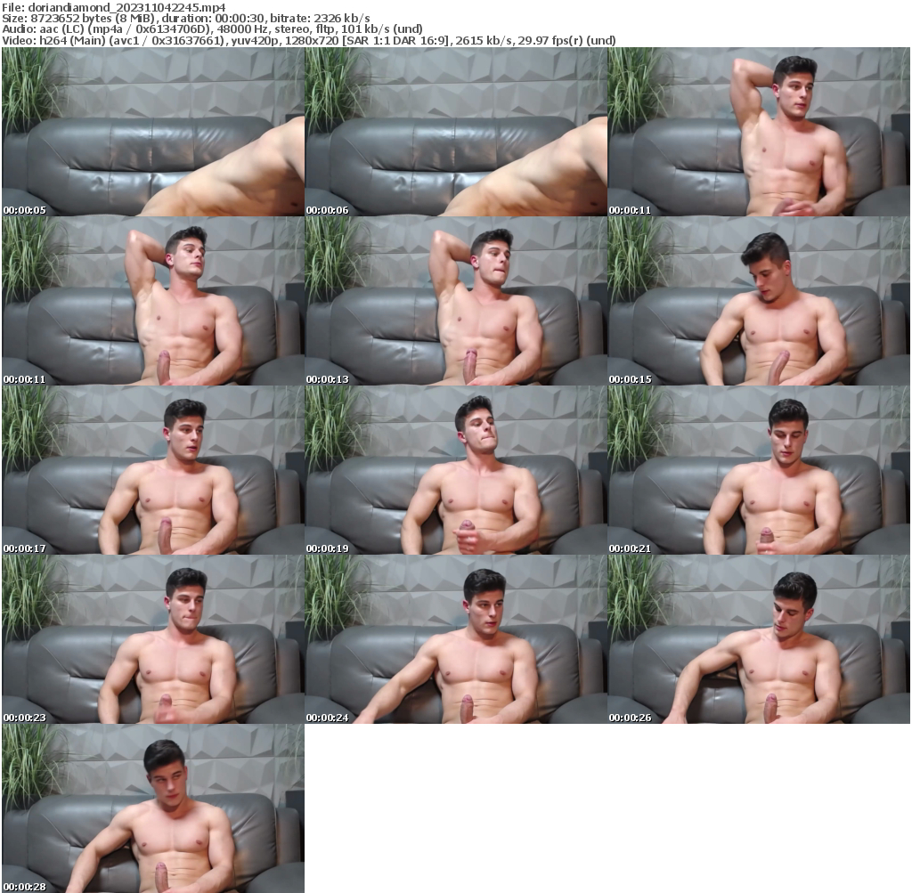 Preview thumb from doriandiamond on 2023-11-04 @ chaturbate