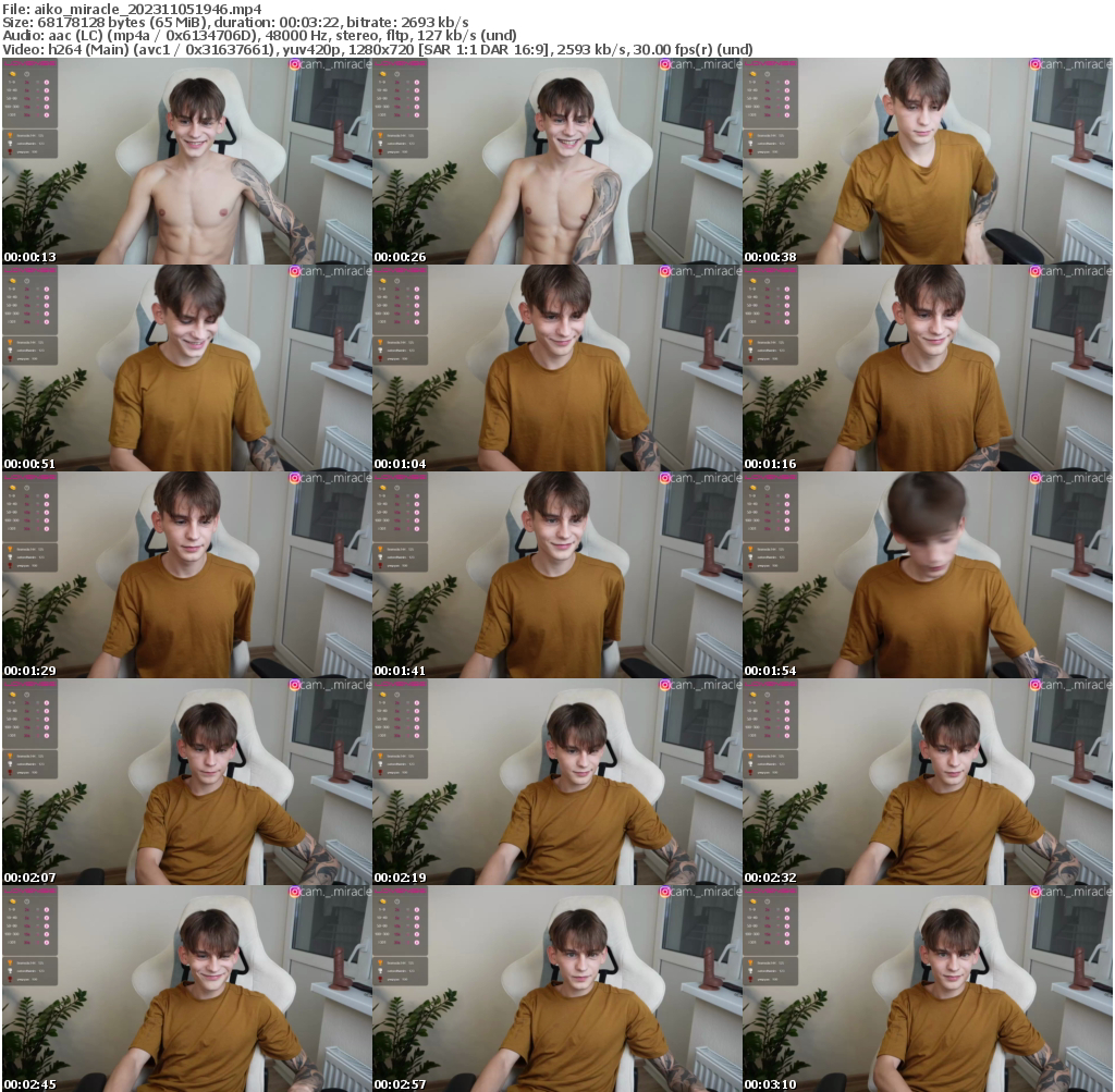 Preview thumb from aiko_miracle on 2023-11-05 @ chaturbate