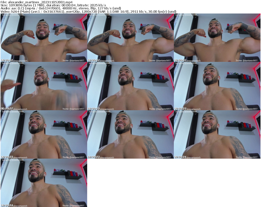 Preview thumb from alexander_martines on 2023-11-05 @ chaturbate