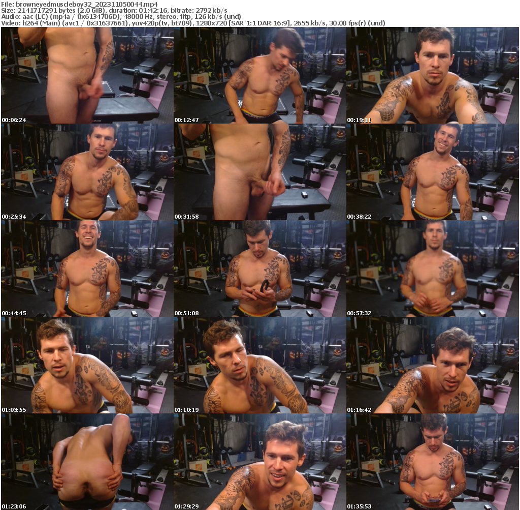 Preview thumb from browneyedmuscleboy32 on 2023-11-05 @ chaturbate