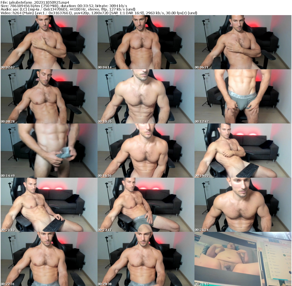 Preview thumb from jakubstefano on 2023-11-05 @ chaturbate