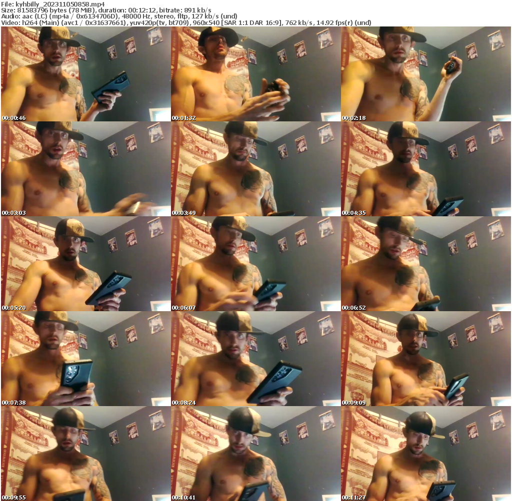 Preview thumb from kyhbilly on 2023-11-05 @ chaturbate