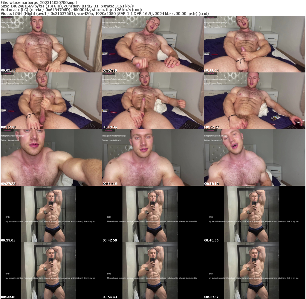 Preview thumb from wlademarbergs on 2023-11-05 @ chaturbate
