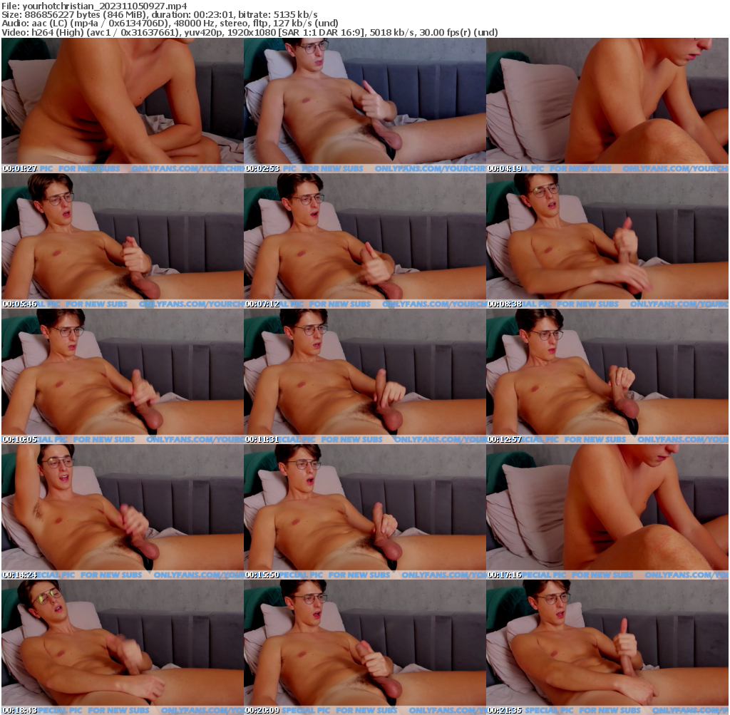 Preview thumb from yourhotchristian on 2023-11-05 @ chaturbate