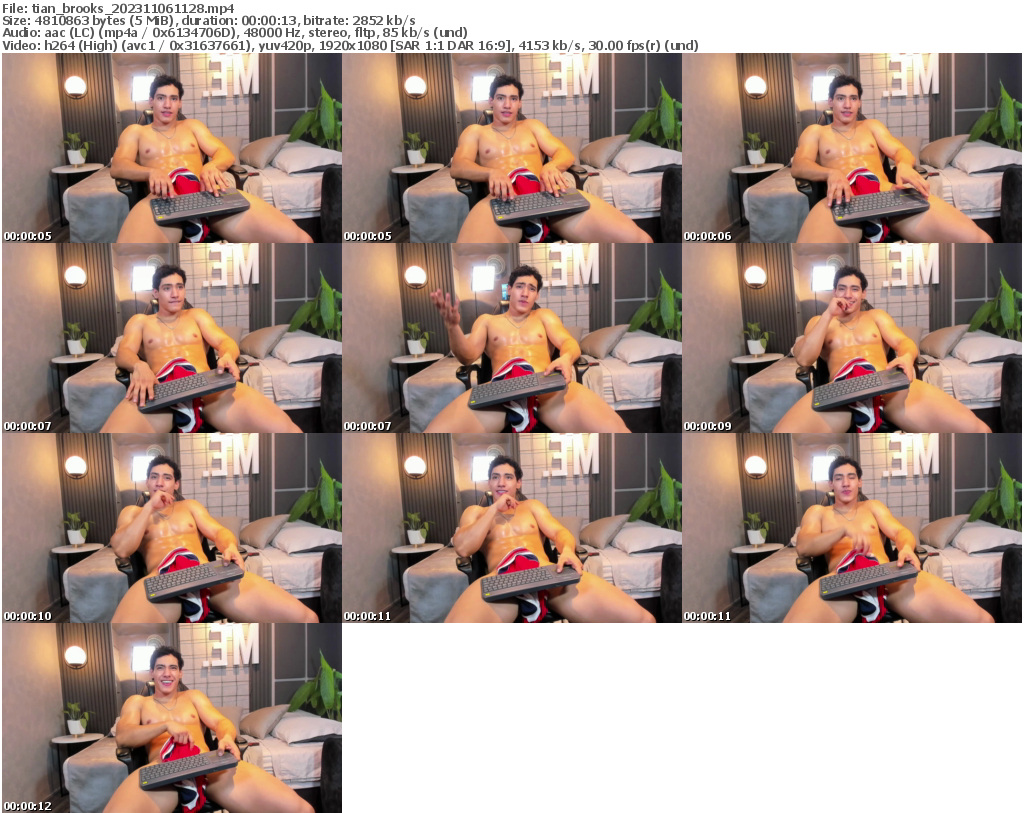 Preview thumb from tian_brooks on 2023-11-06 @ chaturbate